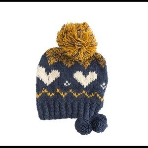Pom Pom Knitted Wool Hat